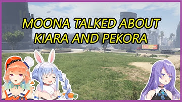 Moona Talked About Kiara And Pekora [CLIP MOMENT]