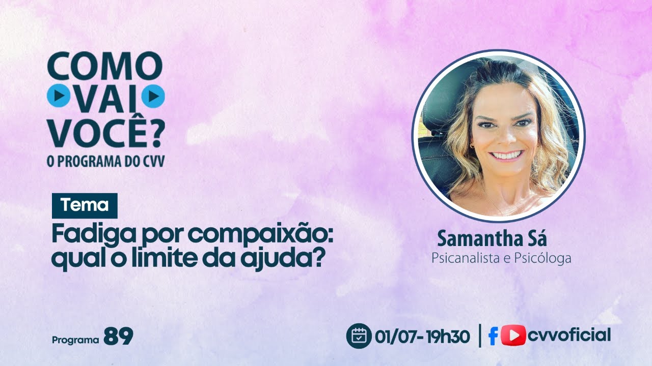 Fadiga por compaixão: qual o limite da ajuda?