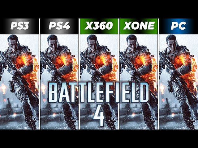 Battlefield 4: Xbox 360 vs. PS3 Comparison 