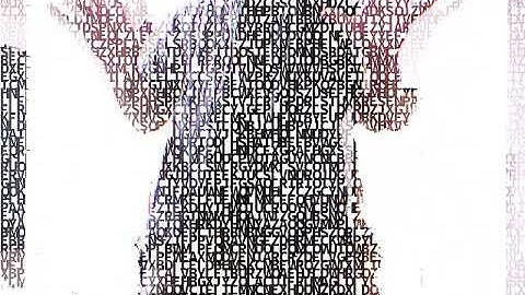 Ascii man v2. openFrameworks