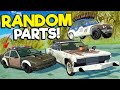 MAD MAX Random Part Mod DOWNHILL RACE in BeamNG Drive Mods!