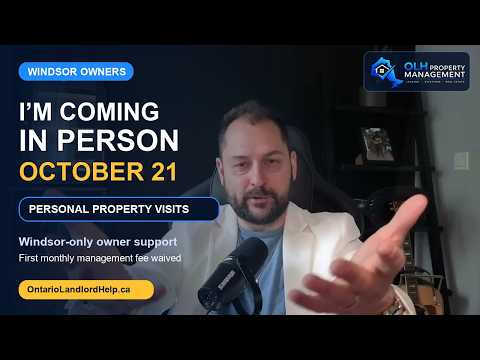 Windsor SIREG Owners Update: Property Visits, Tenant Contact & Special Offer