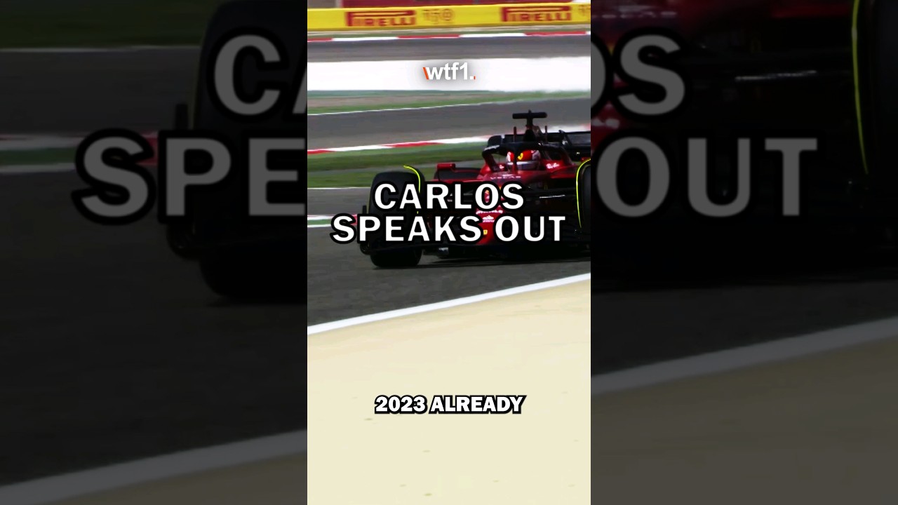 Carlos Sainz is BRUTAL on Ferraris 2023 F1 weaknesses 😳