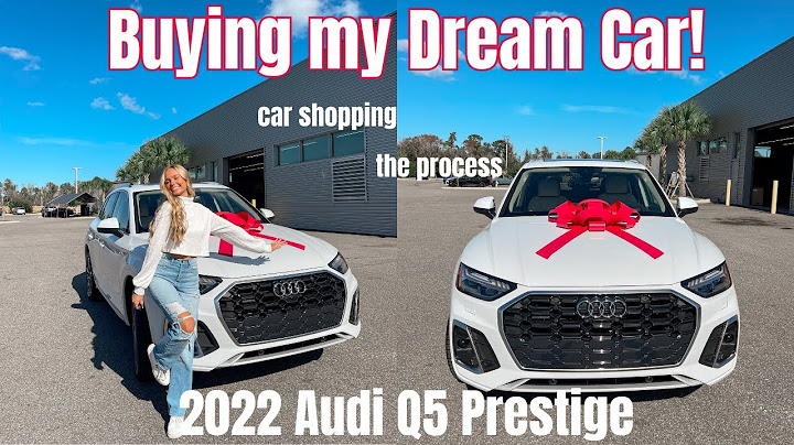 Köper min första bil vid 20 års ålder!!! Helt ny Audi 2022 Q5 Prestige | Grace Taylor