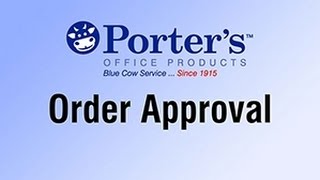 Order Approval Profile