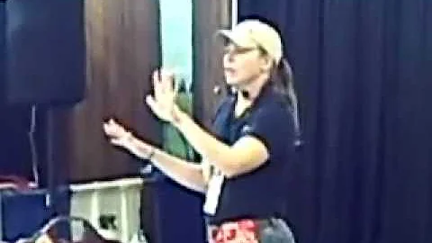Liv Gude of Professionial Equine Grooms speaks at ...