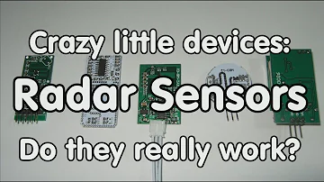 In this video, you will learn the Comparison and Tests of Radar Sensors / Switches.
