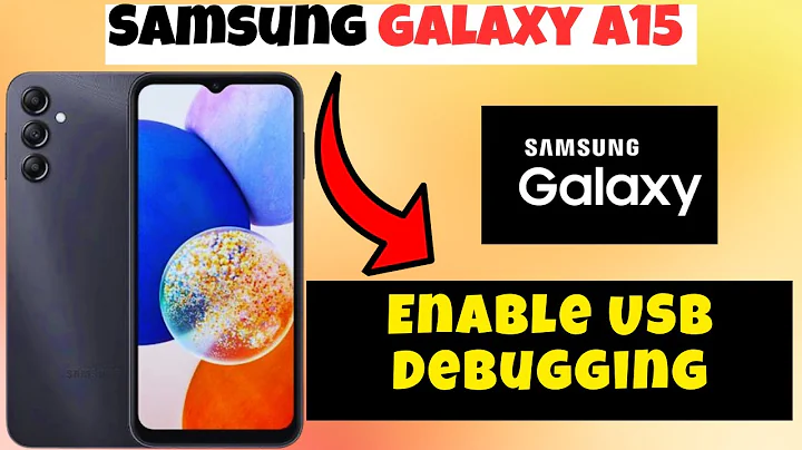 Samsung Galaxy A15 Enable USB Debugging || How to turn on USB debugging || USB debugging settings
