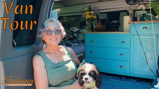 Chevy Express with Repurposed Furniture | Van Tour