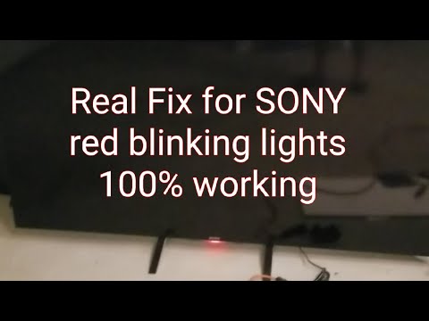 Why Does My Sony TV Red Blinks 6 Times? - Solving Mystery