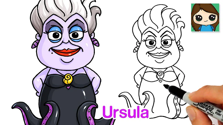 How to Draw Ursula | The Little Mermaid
