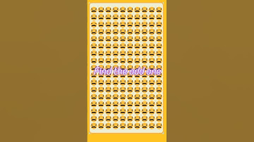 Find the odd one out emojis😄only genius can find within 6 seconds #shorts #short #shortsfeed ##find