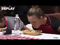 This celebrity pie eating contest got messy