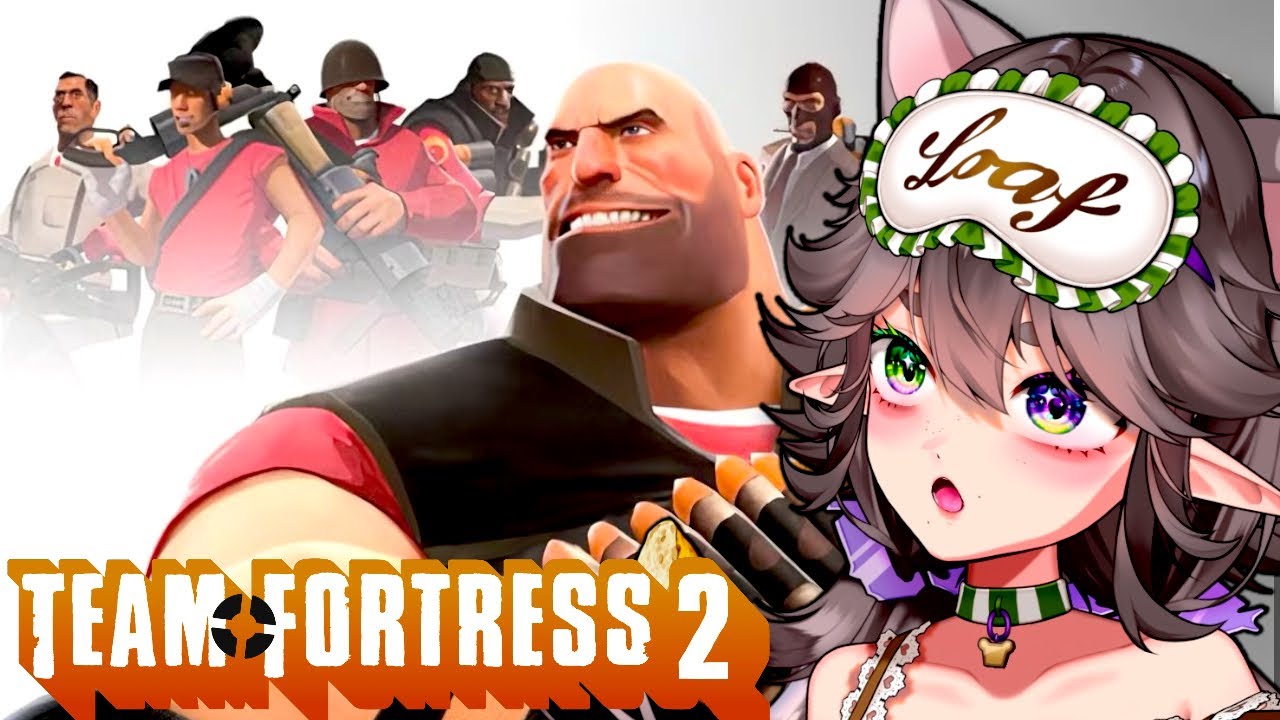 Vtuber Watches TF2 MEET THE TEAM!! | First Time Watching | 『 Loaf Reacts 』