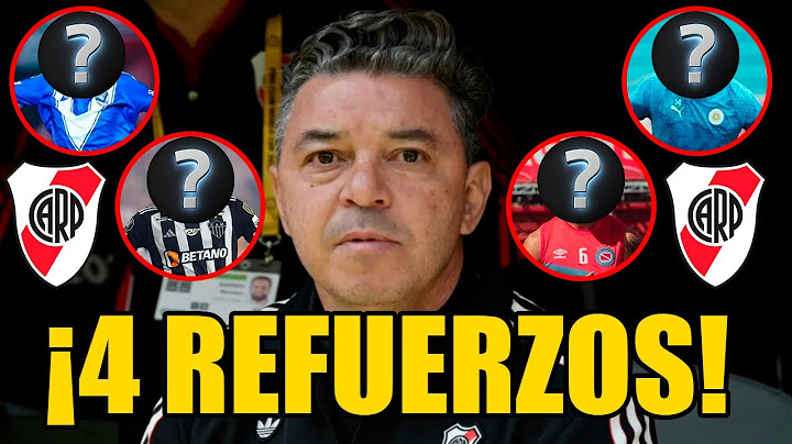 ¡4 REFUERZOS para GANAR la COPA LIBERTADORES! | RIVER busca a estos JUGADORES pedidos por GALLARDO