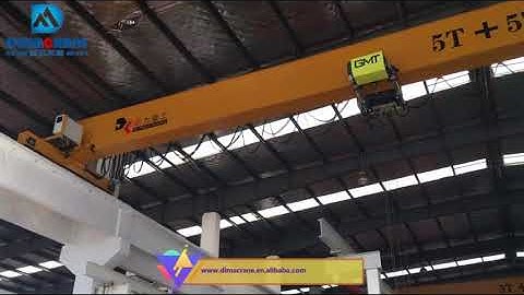 Most professional manufacturer design Smart bridge overhead crane