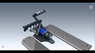 RC Model - Bell Helicopter Yaw Control Pedals
