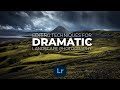 How to add DRAMA to your Landscape Photographs using Lightroom.