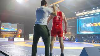 Amirreza Masoumi - Anzor Hizriev 125kg