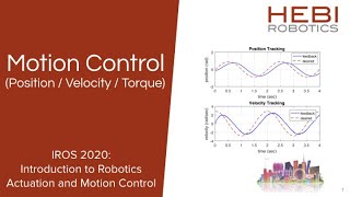 3. Motion Control (IROS 2020 Tutorial Series)