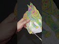 Big Cat Drawing Paper Cutting ✂️ #shorts #drawing #cuttingasmr #papercraft