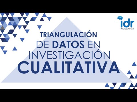 Vídeo: Què és la investigació qualitativa de la triangulació?