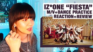 OG KPOP STAN/RETIRED DANCER'S REACTION/REVIEW:IZ*ONE "Fiesta" M/V+Dance Practice!