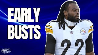 2024 Fantasy Football Early BUSTS Revealed by Jake Ciely | Fantasy Football Today Crew Reacts