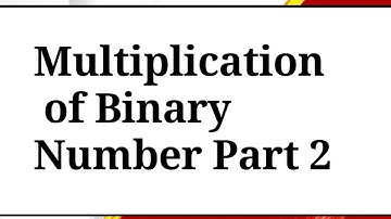 Multiplication of Binary Number part 2 || Sindh Plus Tv