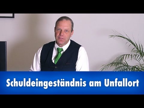 Schuldeingeständnis Schuldeingeständnis