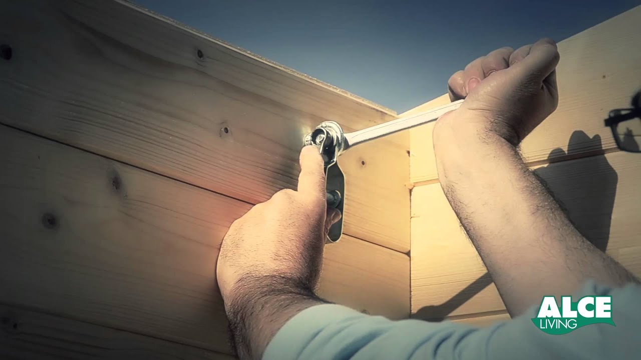 Assemblaggio kit garage bricoportale youtube
