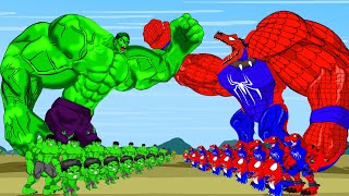 Evolution Of HULK vs SPIDER DINOSAURS T-REX: Monsters Ranked From Weakest To Strongest- Power Levels