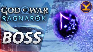 God of War Ragnarök - Boss - Frost Phantom (Lake of Nine) - Give Me God of War (Hardest Difficulty)