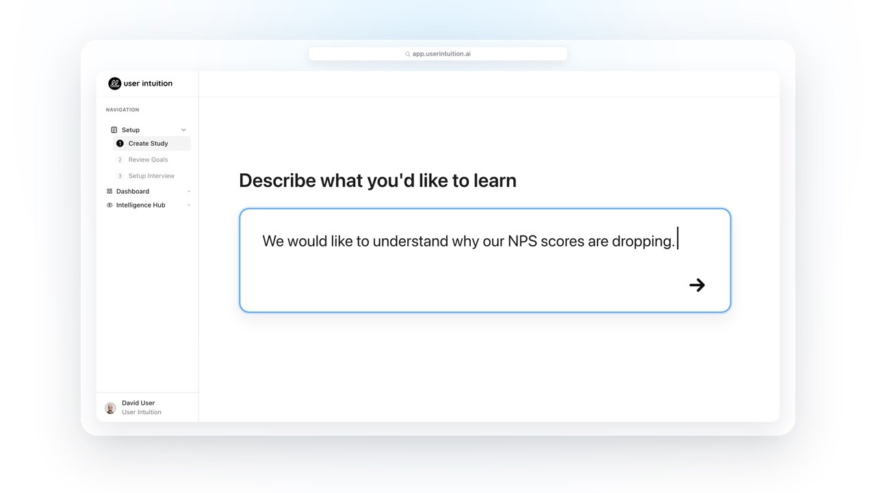 How to Set Up an AI-Moderated Customer Research Study in 3 Steps | User Intuition