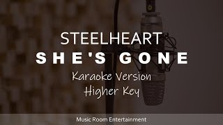 Steelheart - She's Gone (Higher Key) Karaoke Version