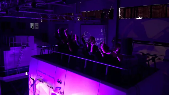 Airbus A320 full flight simulator (FFS) opening ceremony at Baltic Aviation Academy