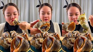 conch mukbang food eating challenge