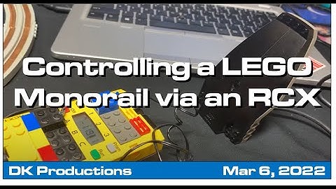 DKP - Still using VM Windows XP and set up BricxCC and controlling a monorail loop with an RCX