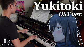 Sannin no Iru Jikan (Yukitoki) - Oregairu OST (Piano Cover)