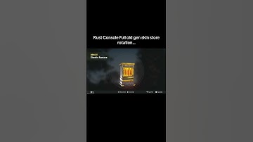 Rust Console Full old gen skin store rotation…#shorts #rust #rustconsole