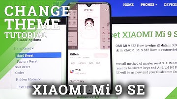 How to Change Device Theme on XIAOMI Mi 9 SE – Set Device Theme