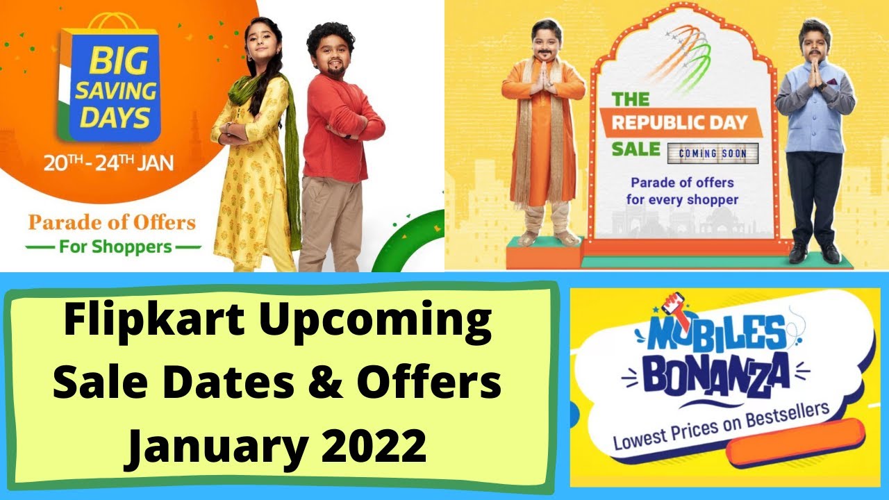 Exclusive Flipkart Sales January 2022 Dates & Offers { New