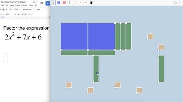 Factoring Trinomials Using Algebra Tiles: Quick Demo