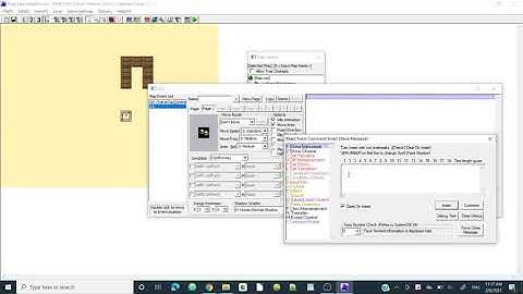 [Wolf RPG Editor Tutorial] Event run after another event completed. - EP 02
