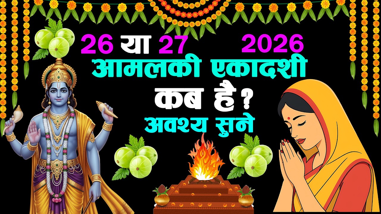 आमलकी एकादशी कब है ? | Amalaki Ekadashi 2026 Date | Amalaki #ekadashi  Kab Hai | #amalakiekadashi