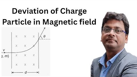 Deviation of Charge Particle in Magnetic field  | Class 12 Physics |  #physics  #jeephysics #neet