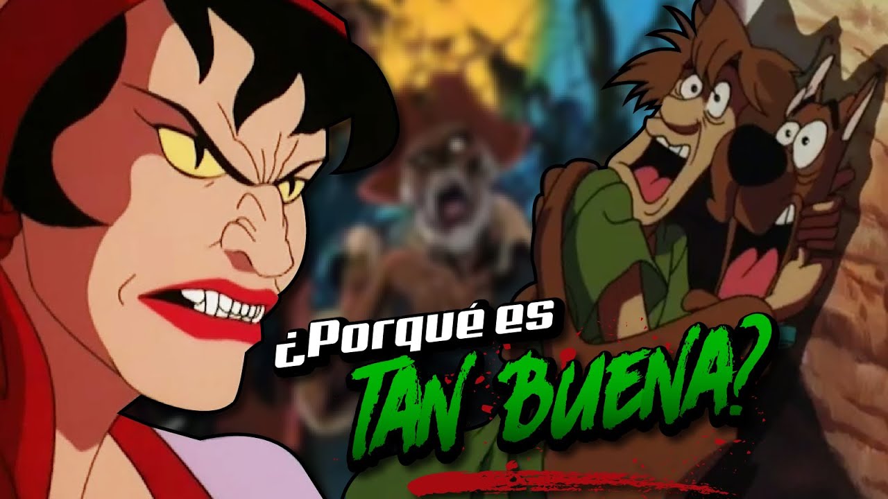 scooby doo en la isla de los zombies, porque es tan buena, pelicula, animad...