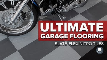 New & Improved Slate Flex Nitro Tiles – The Ultimate Garage Flooring