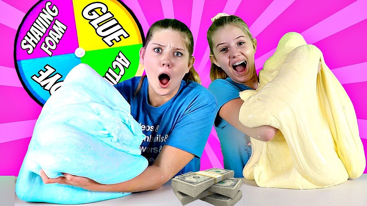 Slime Challenge Winner Gets 1000 Sis Vs Sis Taylor And Vanessa