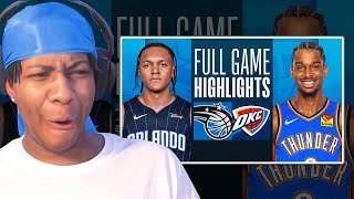 SHAI 37 PTS! Lvgit Reacts To MAGIC at THUNDER | FULL GAME HIGHLIGHTS | January 13, 2024